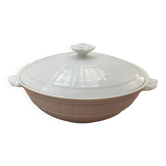 Légumier 26 cm porcelaine blanche