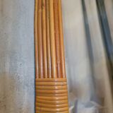 Vintage rattan mirror