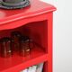Bibus vintage rouge