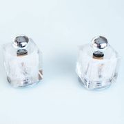 Pair of 1970s Murano glass wall sconces by Mazzega
