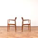 Danish Teak Dining Chairs by Henning Kjærnulf for Korup Stolefabrik, 1960s,