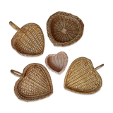 Composition of heart baskets