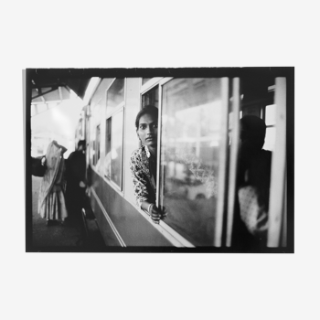 Black and white silver print photo by Marc Lafond with frame. Single print Print made by S