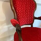 Louis XV Style Cabriolet armchair, circa 1850