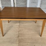 Table dining compass feet of the 60s