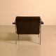 "SZ38" armchair in brown velvet by Martin Visser and Dick van der Net for
