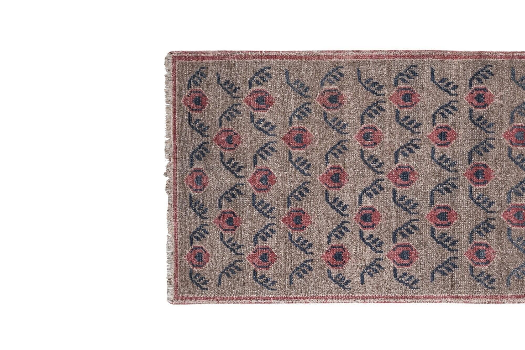 Vintage Turkish hallway rug 82x184 cm