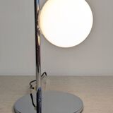 Space age lamp in white opaline from the 60s/70s