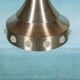 Danish space age suspension design, vintage pendant from the sixties.