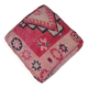 Handmade Berber pouf in wool 60 X 60 X 20 CM