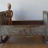 Old, antique cradle.