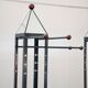 Wooden and brass coat rack, set of 4, 1970s