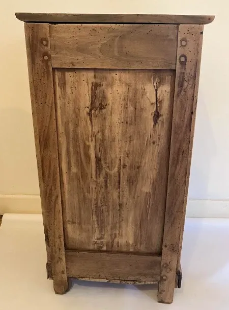 small walnut side table