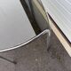 Vintage 70s smoked glass dining table