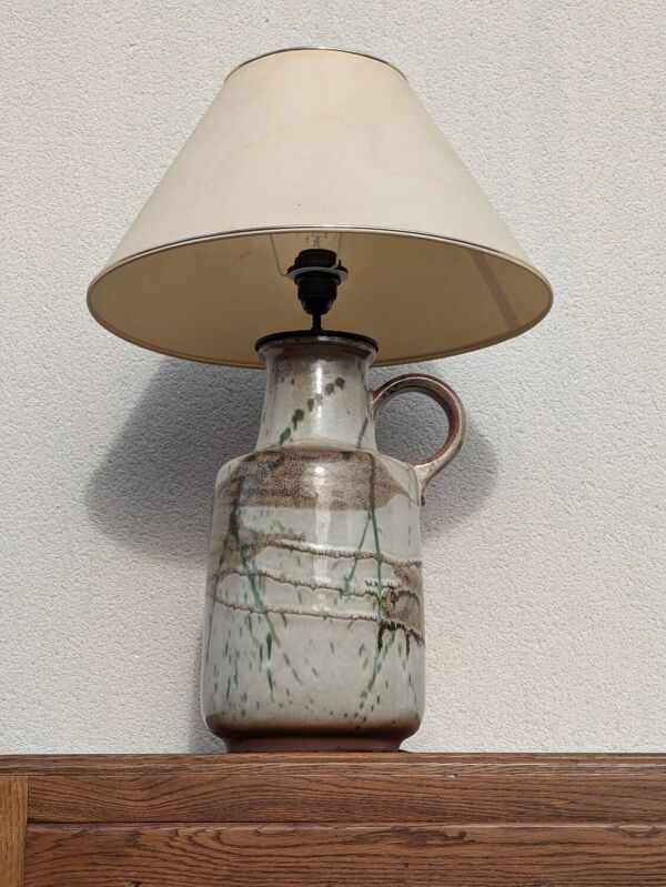 Lampe Vintage Céramique, mid century Made in Germany