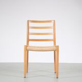 1970s Oak wooden dining set by Moller, Denmark