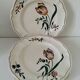 Vintage Longchamp plates – "Tulips" model – 1950s-60s