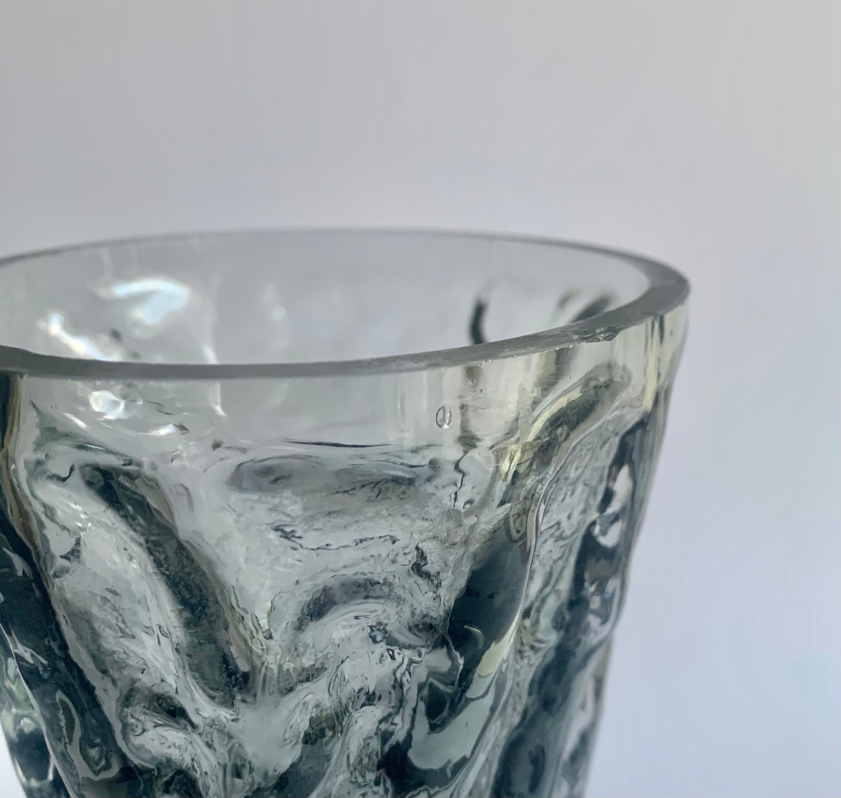 Vase, Oberglas, Austria, 1970s