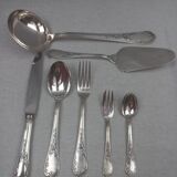 Francois Frionnet menagere 62 pieces marly rocaille louis xv box perfect condition