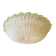 Italian White Graniglia Budinomurano Glass Flush Mount by Simoeng