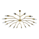 XXL Austrian Brass Chandelier by Kalmar
