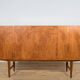 Mid-Century Modern Teak High Sideboard from Farso Mobelfabrik, Denmark.