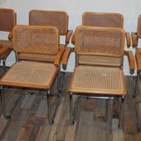 Lot 8 cesca B64 armchairs by Marcel Breuer