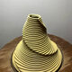 Vase en céramique géométrisée années 70