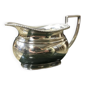 English silver-plated milk jug from the 1930s