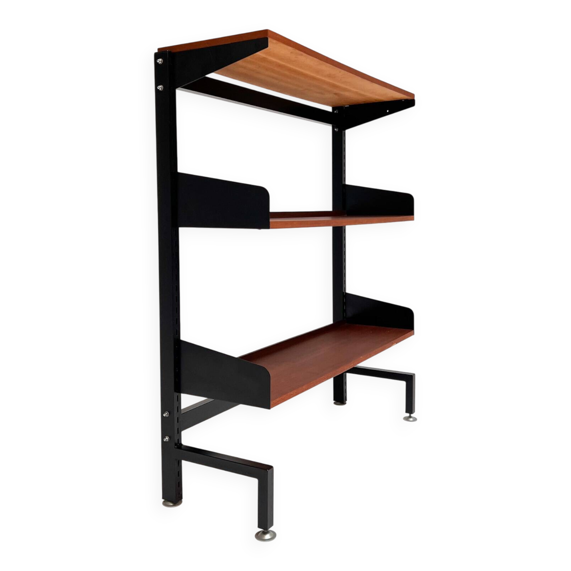 Freestanding and adjustable vintage wall unit, 1960s