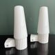 Pair of Scandinavian ceramic wall lights by Bernadotte