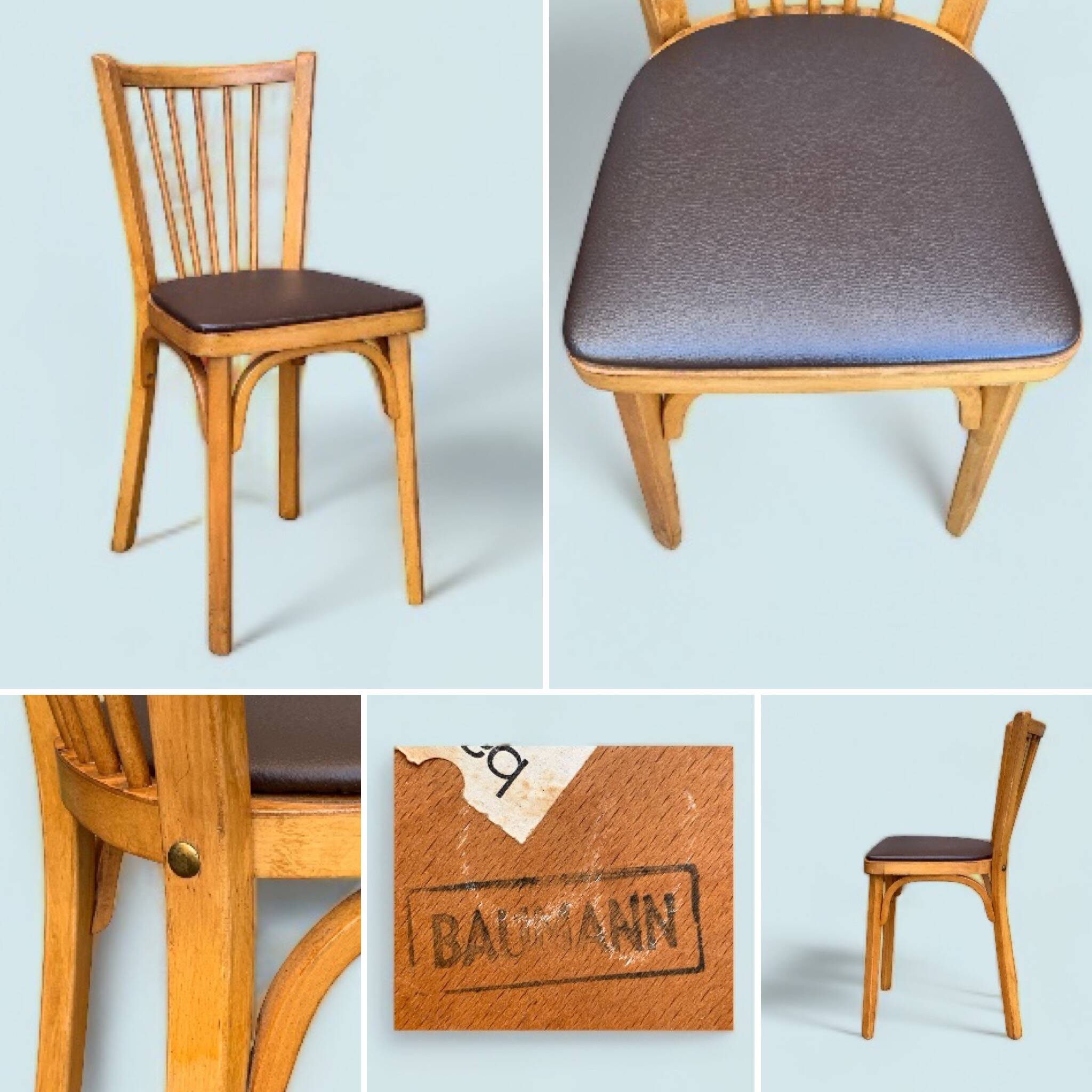 Baumann bistro chair 1960