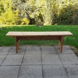 Wooden bench