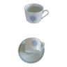 Lot 2 tasses à thé Pierre Balmain porcelaine