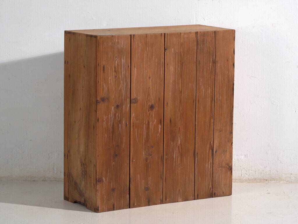 Old Japanese cedar wardrobe – Taishō / Shōwa period (c. 1912-1945) #32