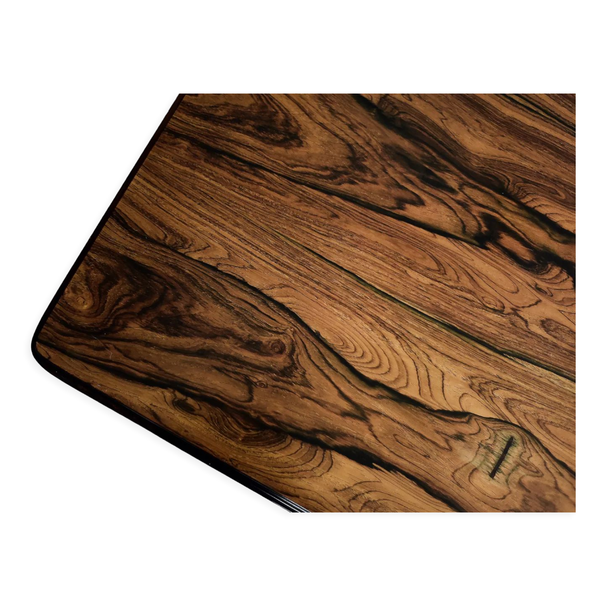 scandinavian Danish Modern Low Rosewood Coffee Table by Rasmus Solberg