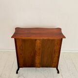 Art Nouveau Vertico Dresser with Flower Marquetry, France, 1905