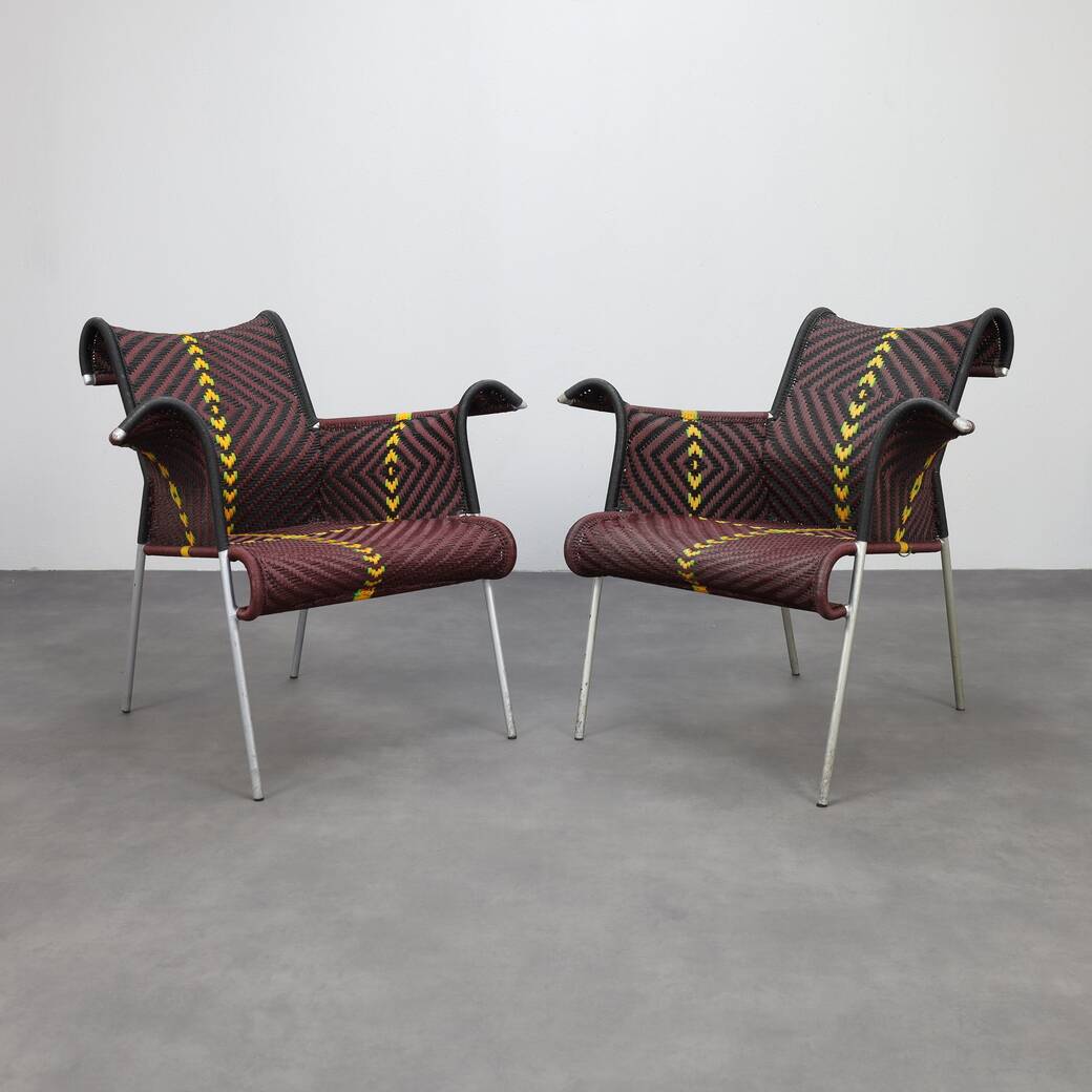 Ensemble de 2 fauteuils « Iris » de Dominique Pétot pour Moroso, 2009