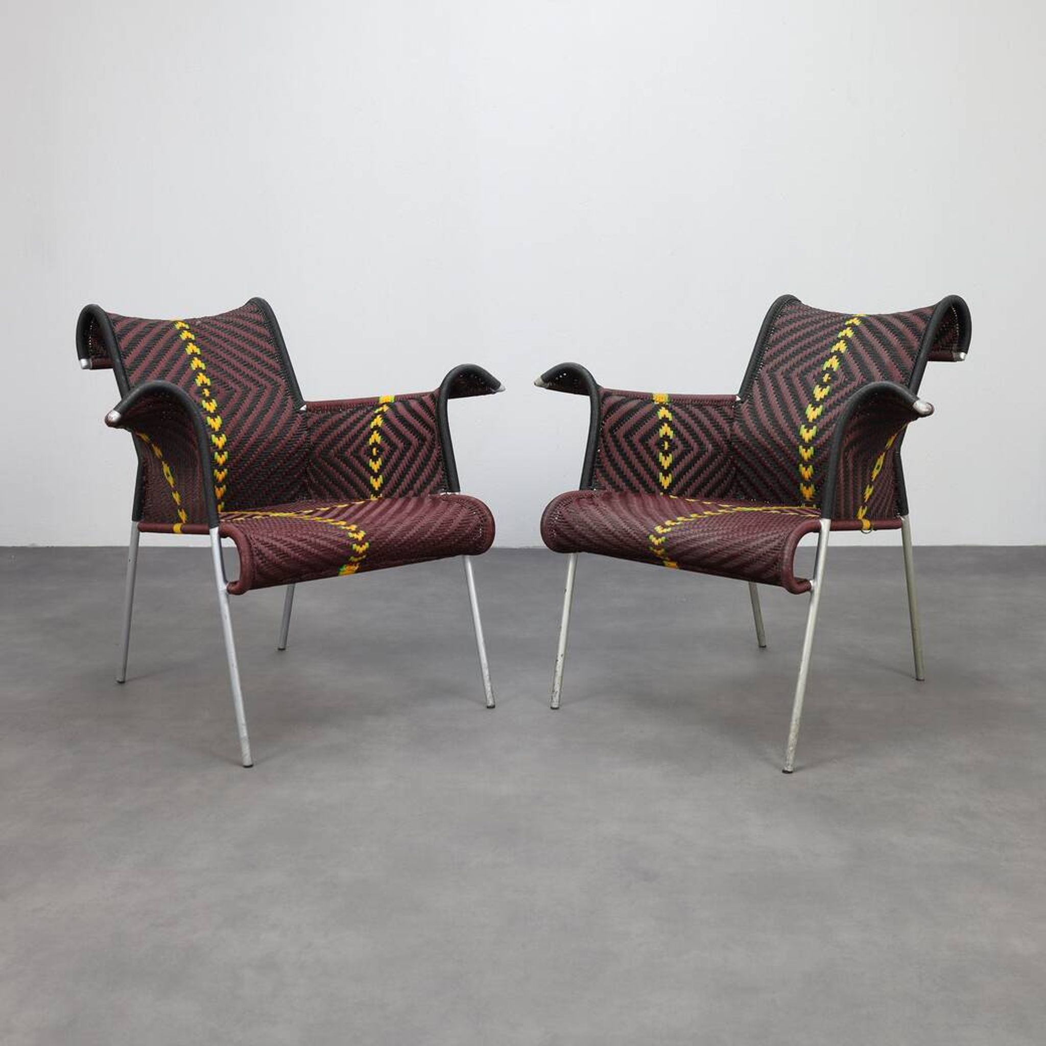Ensemble de 2 fauteuils « Iris » de Dominique Pétot pour Moroso, 2009