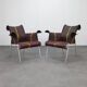 Ensemble de 2 fauteuils « Iris » de Dominique Pétot pour Moroso, 2009