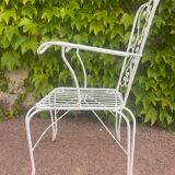 Fauteuils provençaux en fer forgé