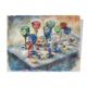 "Let's raise our glasses" by Martine Bardel