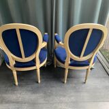 Pair of Louis XVI style Armchairs