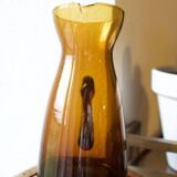 Pichet en verre soufflé