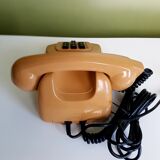 Vintage caramel Swiss touch phone