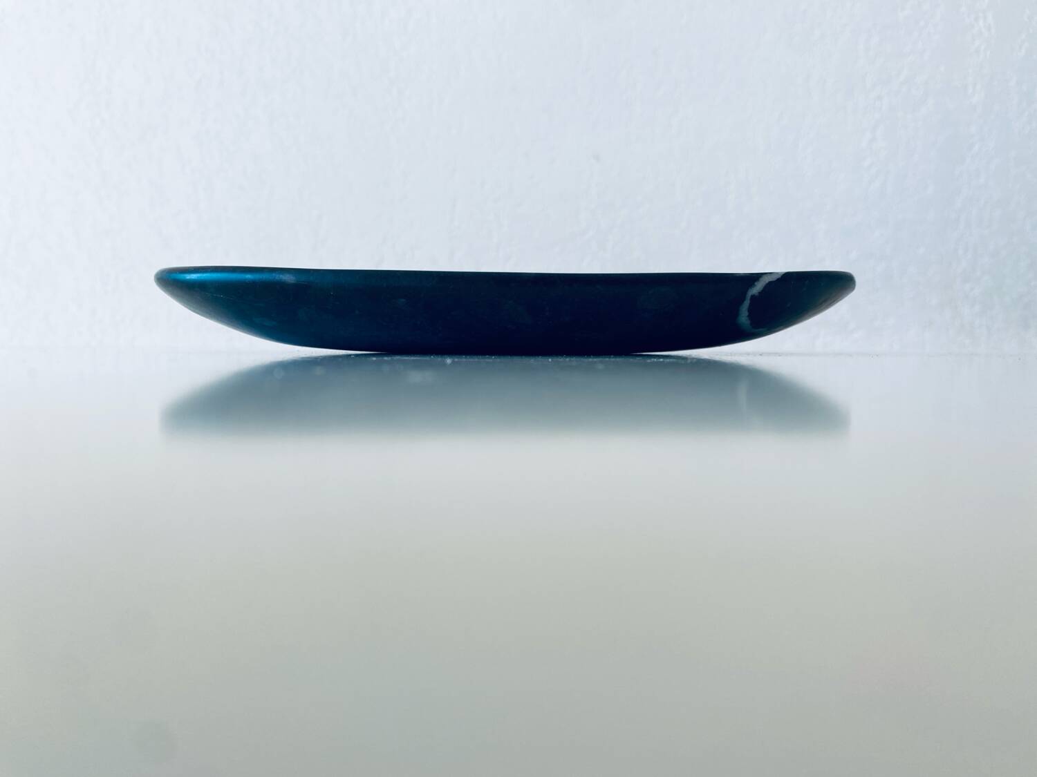 Black Fossil Marble Bowl