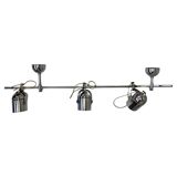 Lampe murale ou plafonnier chromée orientable, design Stanislav Indra, années 1970