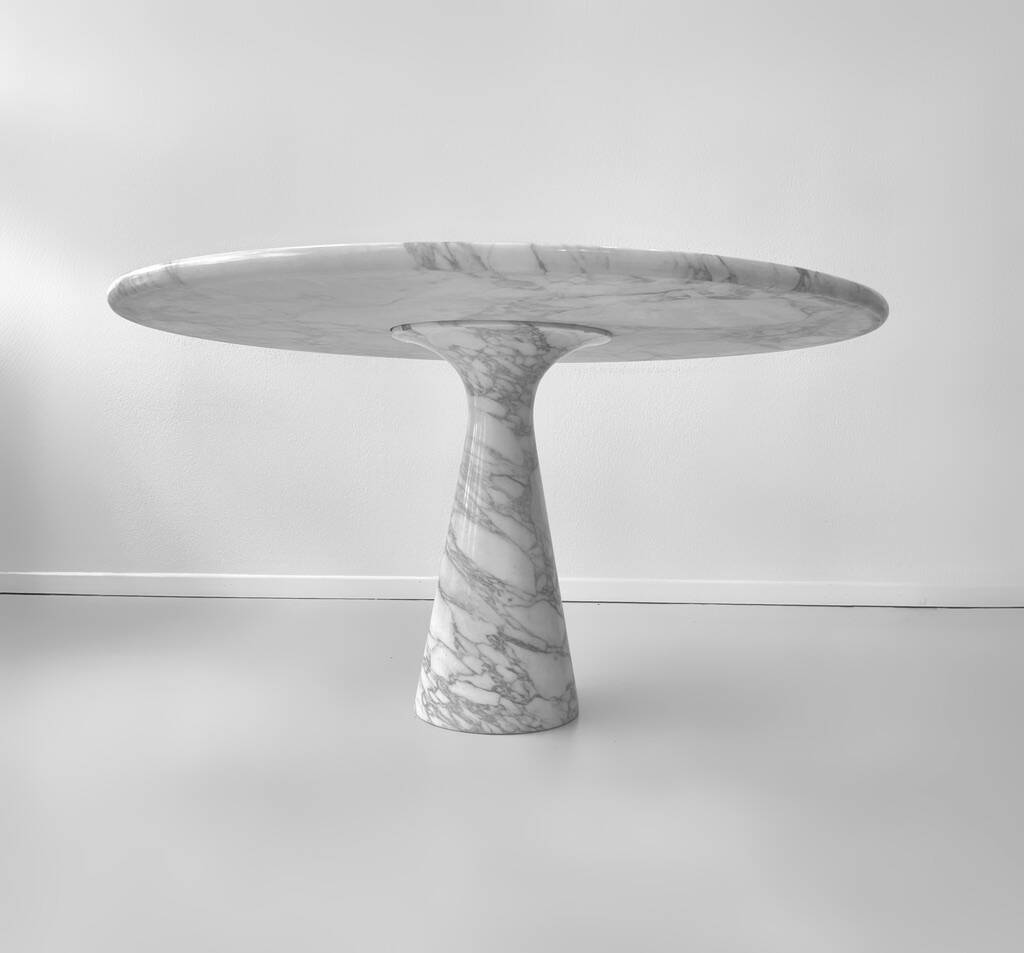 M1 Arabescato Table by Angelo Mangiarotti, Skipper Italy around 1969