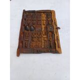 Senufo wooden African door, Ivory Coast