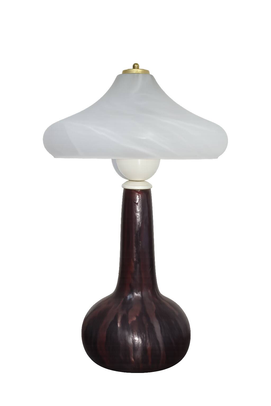 A vintage ‘Lawa’ ceramic lamp from the 1970s